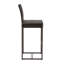 2 lampes d'extérieur - Style transitionnel, résistantes aux intempéries, structure en fer, brun foncé/gris, cadre noir, assemblage de 2 modèles, détails faits à la main