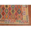 Tapis oriental en laine tissé à plat 9 x 12