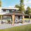 Galvanisé 22 pi L 14 pi. D Pavillon de jardin en aluminium