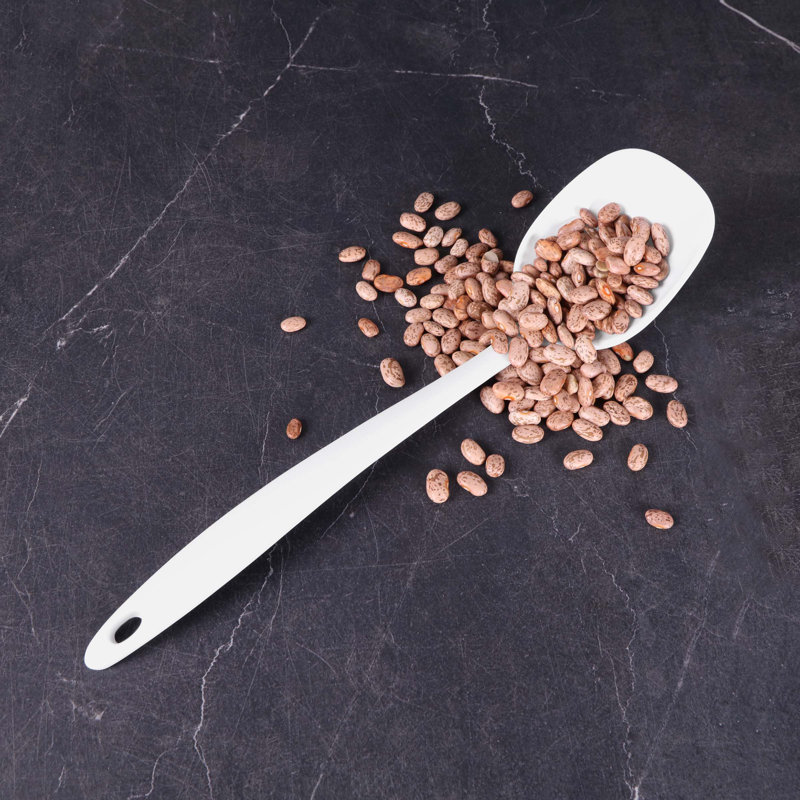 Melamine Serving Spoon, White