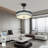 Magel 42'' Ceiling Fan with LED Lights