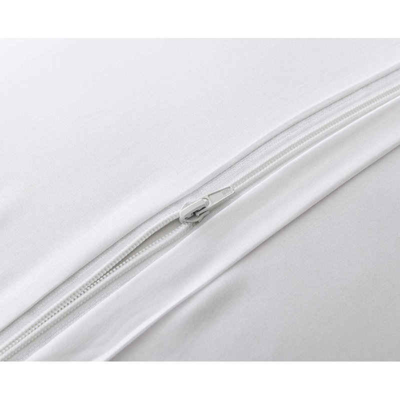 Taie décorative, Blanc