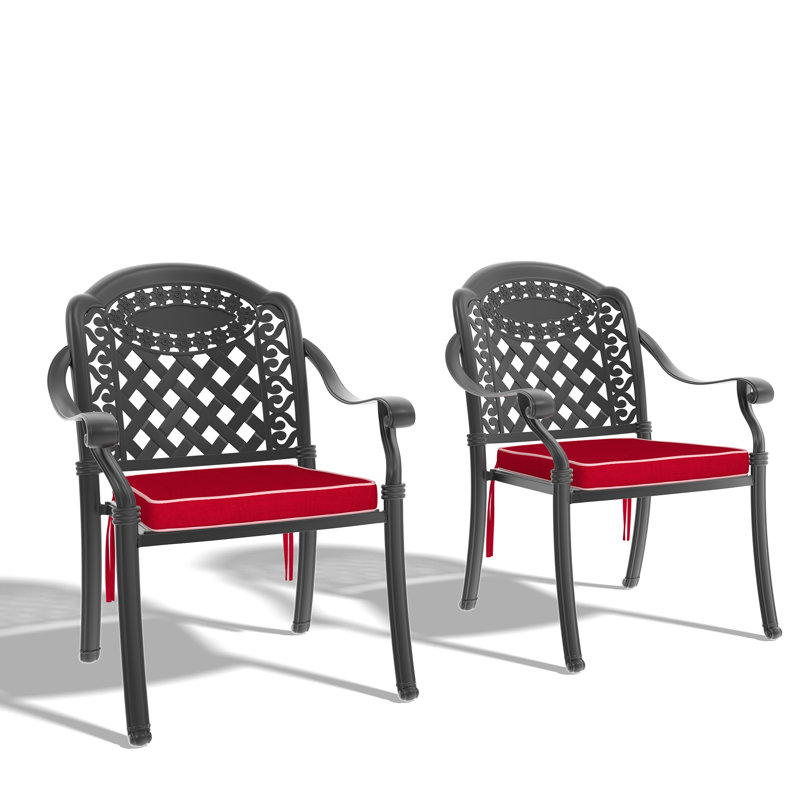 Ensemble de 2 chaises de salle à manger Maripier