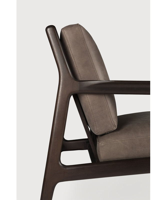 Jack Slipcovered Chair, Terra NuBuck Leather