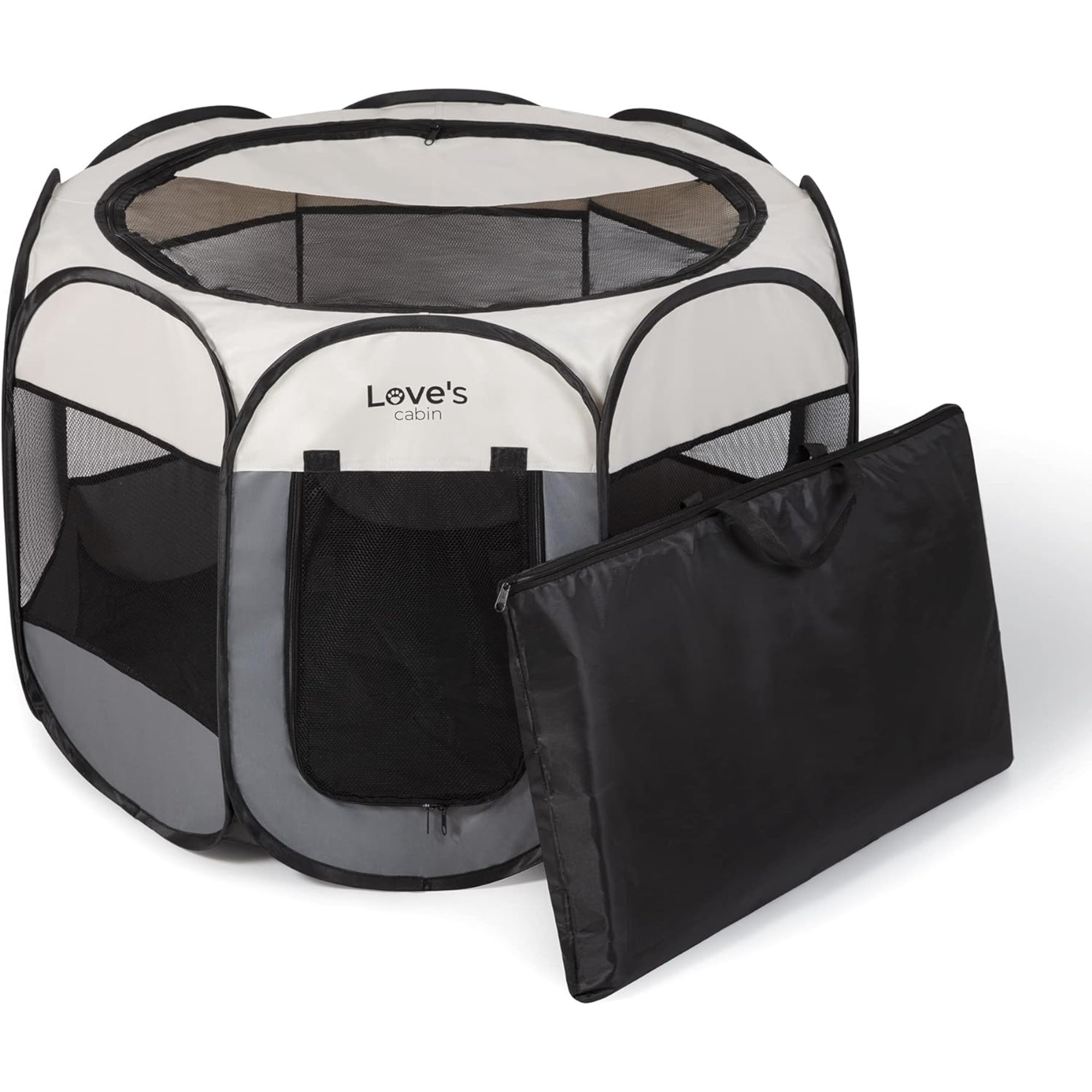 Dog Playpen Indoor Foldable Pet Kitten Playpen, Upgrade Waterproof