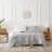 Winter Brush Microfiber Reversible Traditional Quilt Set-1436369003-1436368993