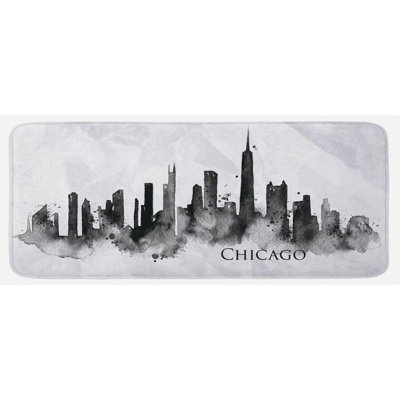 Modern & Contemporary Synthetic Kitchen Mat