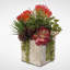 Faux Succulent Plant in Concrete Pot