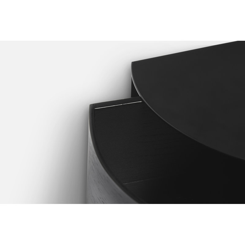 Wallie Wall Drawer, Black