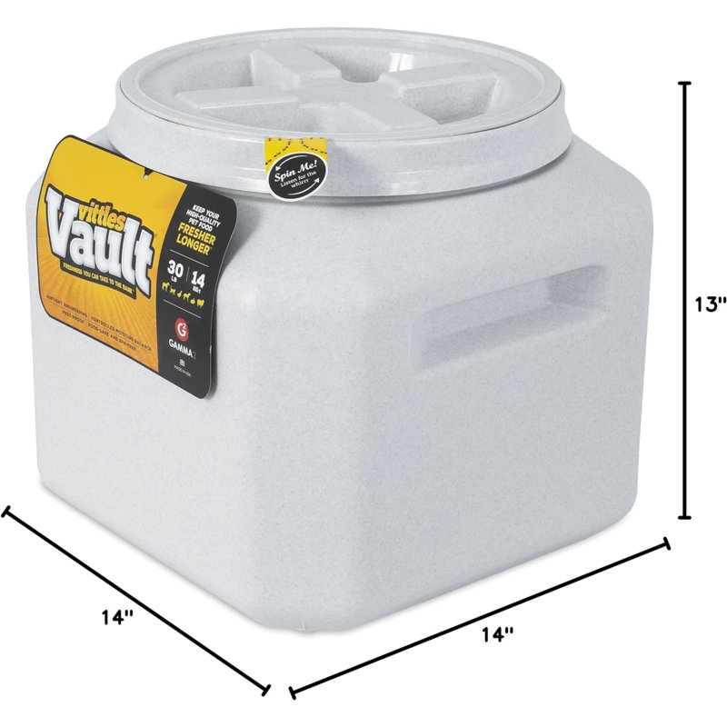 Contenant alimentaire en plastique 30 gallons ToccoLeggero
