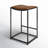 Galina Taniel Leather w/ Metal Counter Stool-118327909