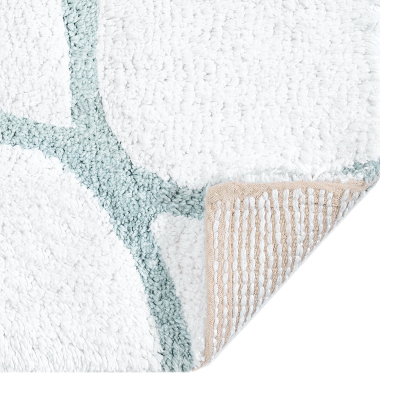 Tapis de bain Raul, l 24 po x L 60 po, Bleu