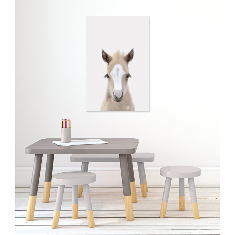 Baby Horse 1, impression sur papier, H 36 po x l 24 po x P 1,5 po, Canevas