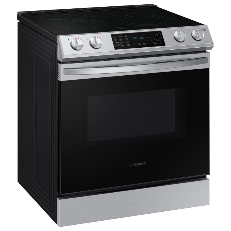 Cuisinière électrique 30 po 6,3 pi³, Acier inoxydable