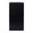 Wood-Look Square-Column MGO End Table,  H27.75",Wood-Like Distressed Finish, Mix with Different Heights, Indoor Outdoor Use,Black Color-408618286