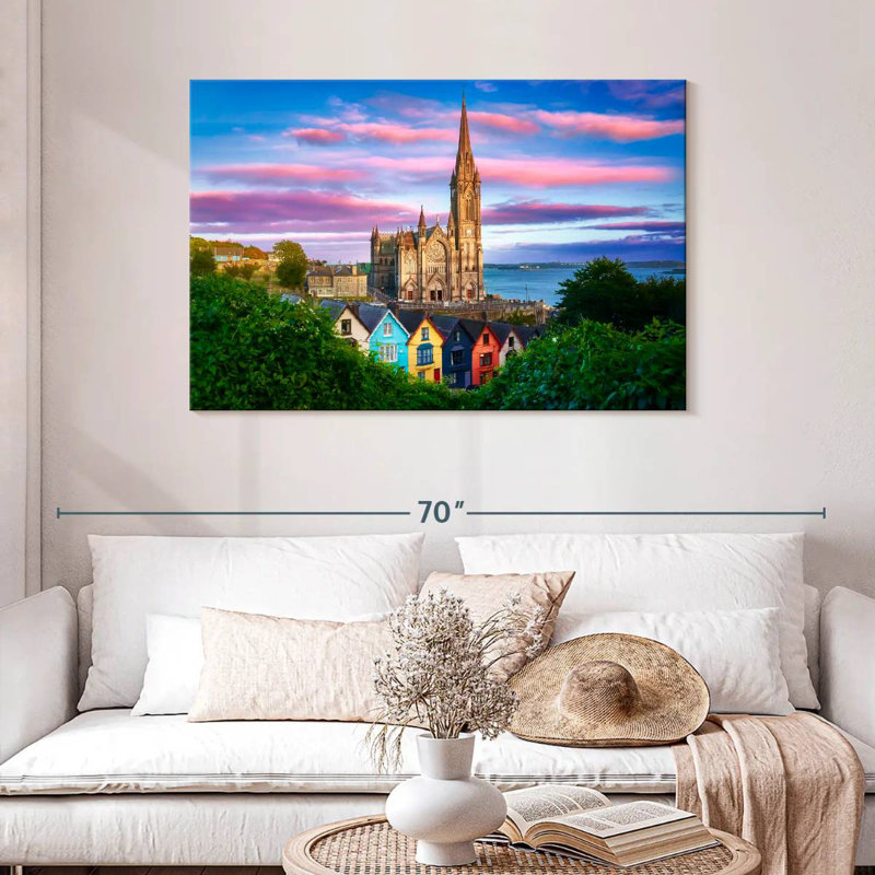 Adella Cobh Cathedral, 30" H x 45" W