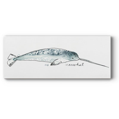 Baleine III sur toile
