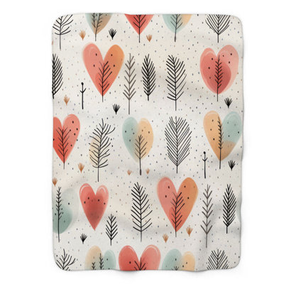 Heartbeats - 1 Piece Premium Blanket