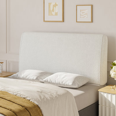 Upholstered Headboard Ergonomic Fabric Headboard Suitable For 8-14 Inch Mattress by others