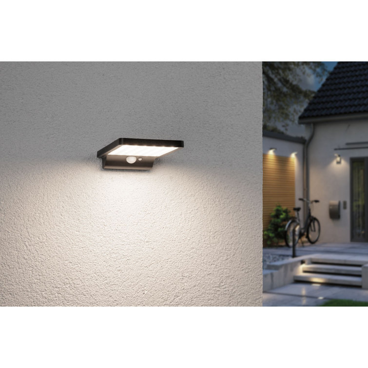 Solveig LED Solar Outdoor Flush Mount with Motion Sensor