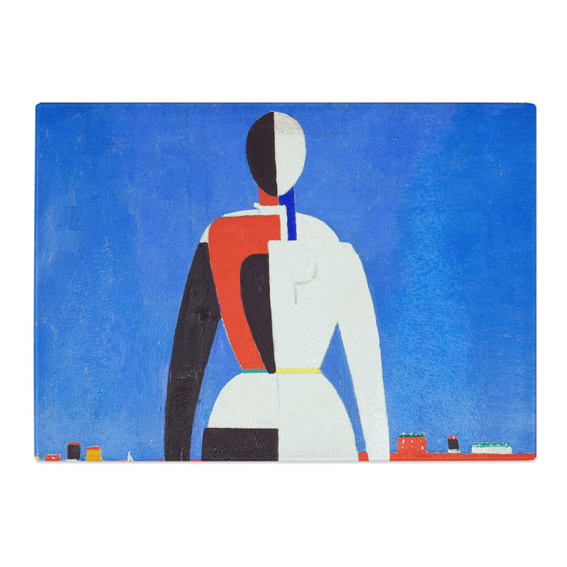 The Rake by Kazimir Malevich Chopping Board, 0.4cm H x 20cm W x 28.5cm L