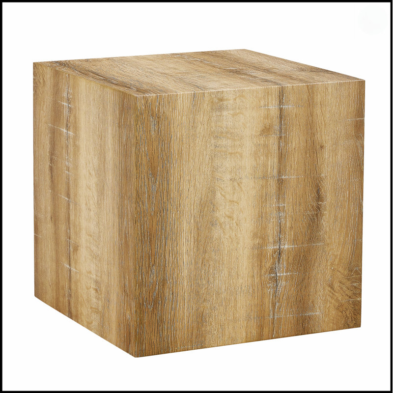 Rehaussez votre espace de vie avec cette table basse carrée moderne en panneau de fibres à densité moyenne présentant un design lisse et élégant