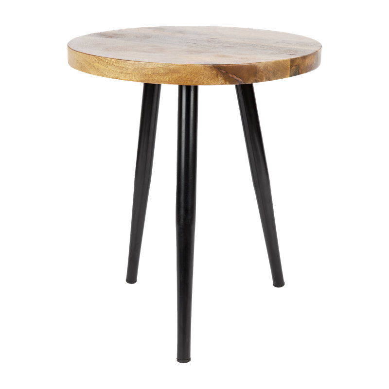 Pure Accent Table - Walnut 18", Natural Wood