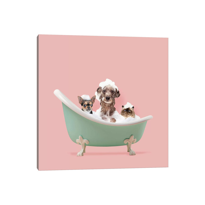 Filthy Animals - No Wreath 1 Piece Wall Art on Canvas, 30.48cm H x 30.48cm W x 1.91cm D, Wrapped Canvas