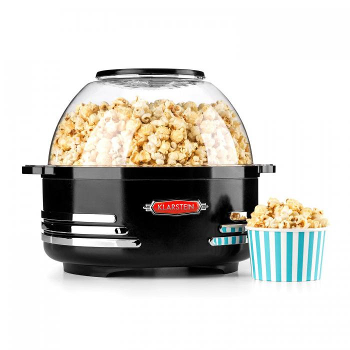 OneConcept Popcorn Machine, Black
