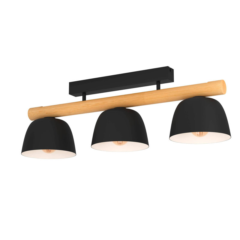 Antiope Steel Semi Flush Mount