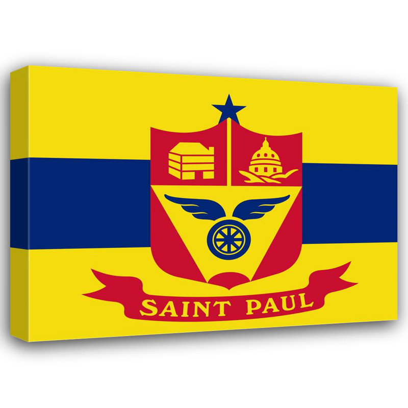 St. Paul, Minnesota, 14" H x 18" W