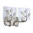 Floriant 2-Light Vanity Light with Hammered Water Glass-357638396