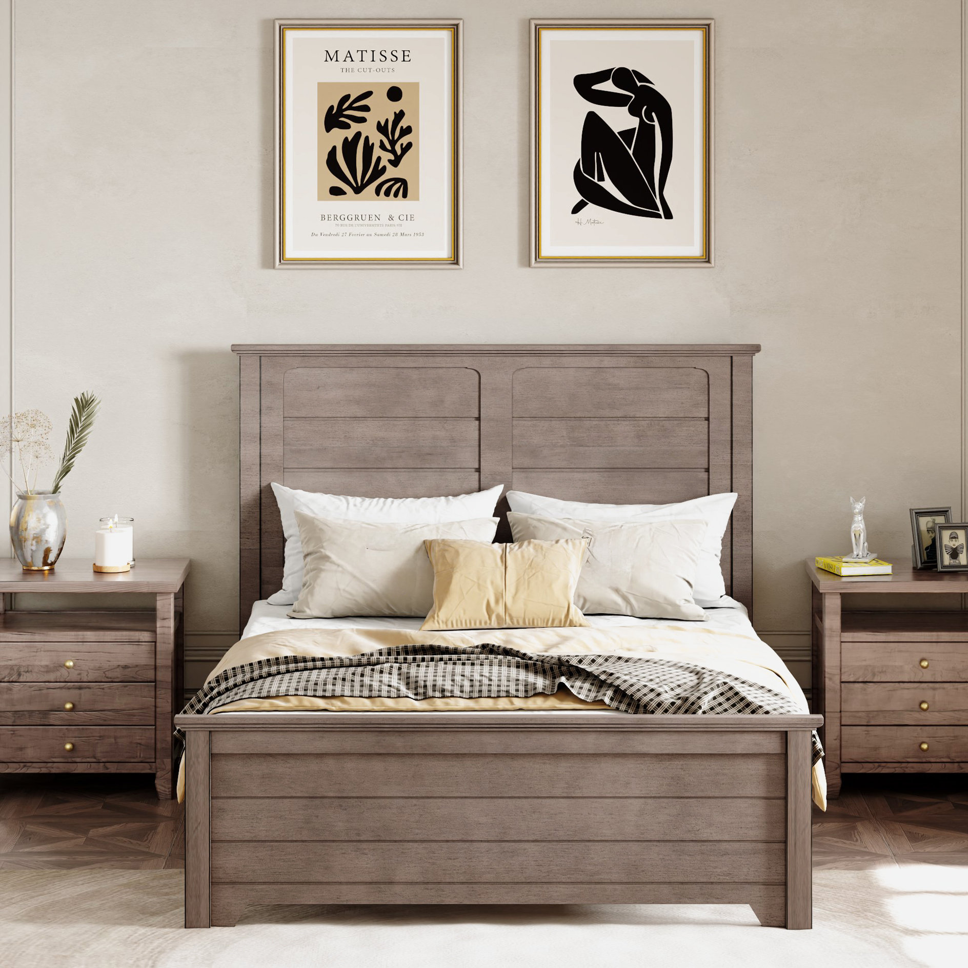 Ophelia & Co. Solid Wood Platform Bed Wayfair