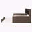 Irmo Bookcase Storage Bed-148509260