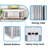 Deeasia Furniture Style Crate with 2 Doors-807117148-811529078
