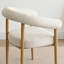 Ensemble de 6 chaises de salle à manger Boucle avec accoudoirs