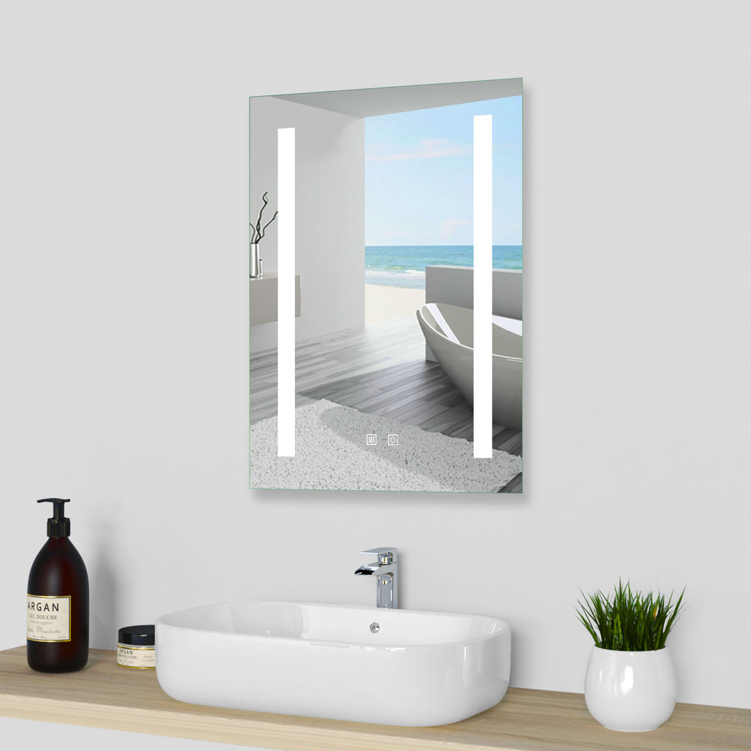 Adanely Rectangle Wall Mirror