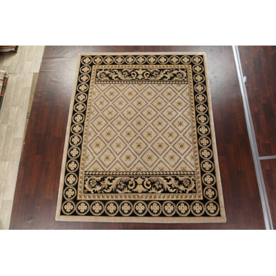 One-of-a-Kind 7'11" X 10'0" Wool Area Rug in Ivory