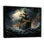Pirate Ship At Stormy Seas - Art mural encadré pirate-1658796836-1658796862