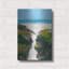 Art mural luxueux, "Coastal Path" par Dorothy Holmes Mohler, 12 po x 16 po