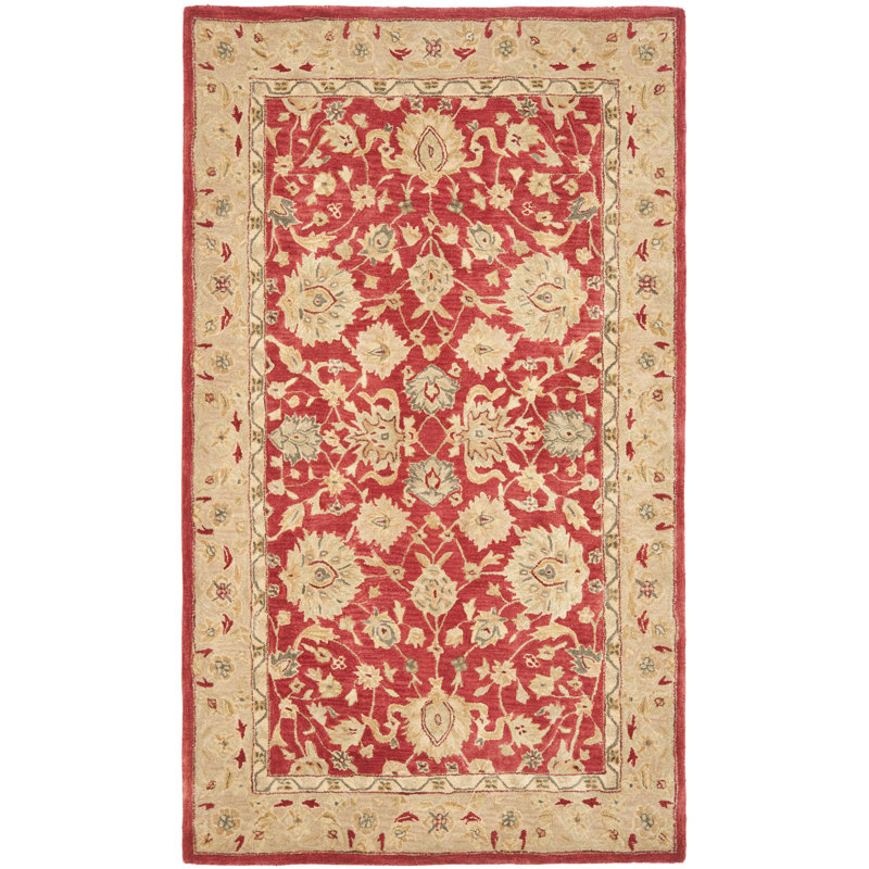 Tingley Hand Tufted Wool Oriental Rug, Rectangle 6' x 9'