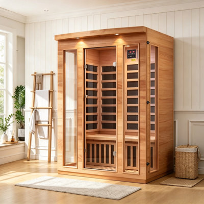 Sauna infrarouge FAR de 7 chauffeurs à faible intensité électromagnétique Bluetooth pour 6 personnes Hongyuan