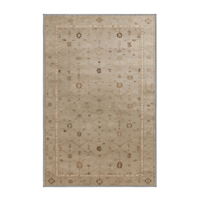 Tapis turc gris lavable à la machine