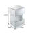 Alenah Mirrored Glass Top End Table