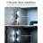 Wireless Rechargeable LED Under Cabinet Lights 8Inch Motion Sensor Kitchen Closet Lighting 6500K 4PCS