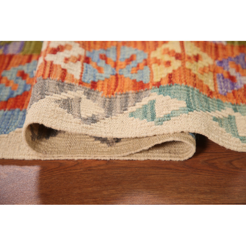 Multolor Kilim Oriental Accent Rug 4x6