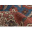 Tapis unique rectangulaire en laine 4 pi 7 po x 6 pi 11 po années 1990 Alimatou