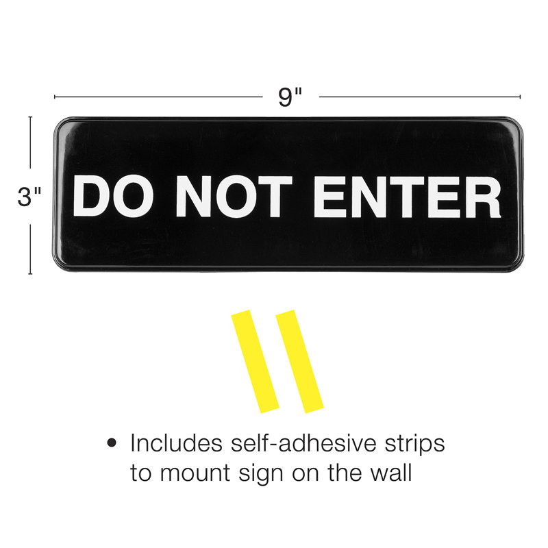 Do Not Enter Sign