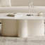 Table moderne moderne simple à vent crème-125119440