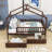 Saffir Wooden House Daybed with Two Drawers and Legs-61256901-61256903